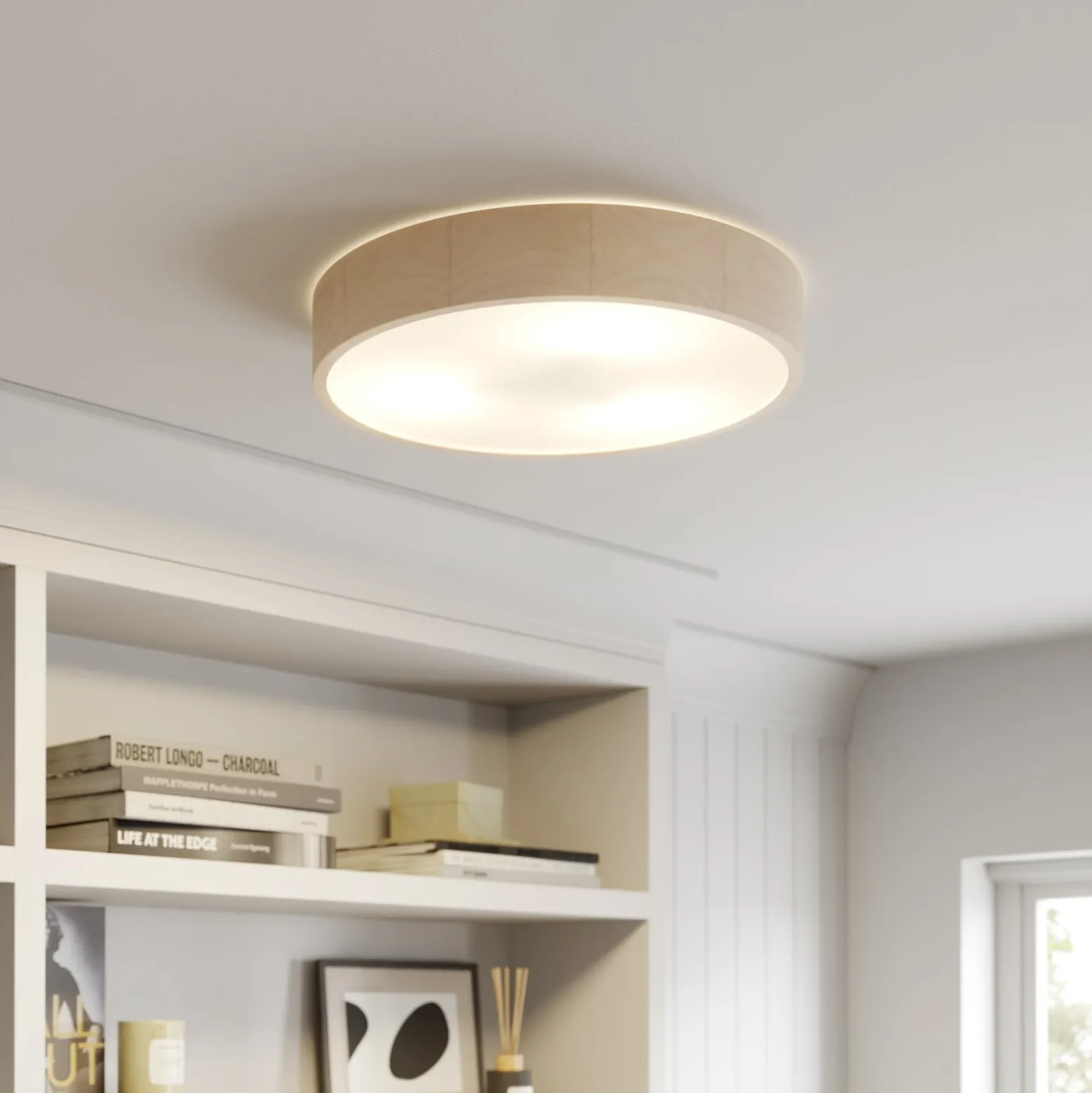 Envostar Kerio Deckenlampe, Ø 47 cm, weiß