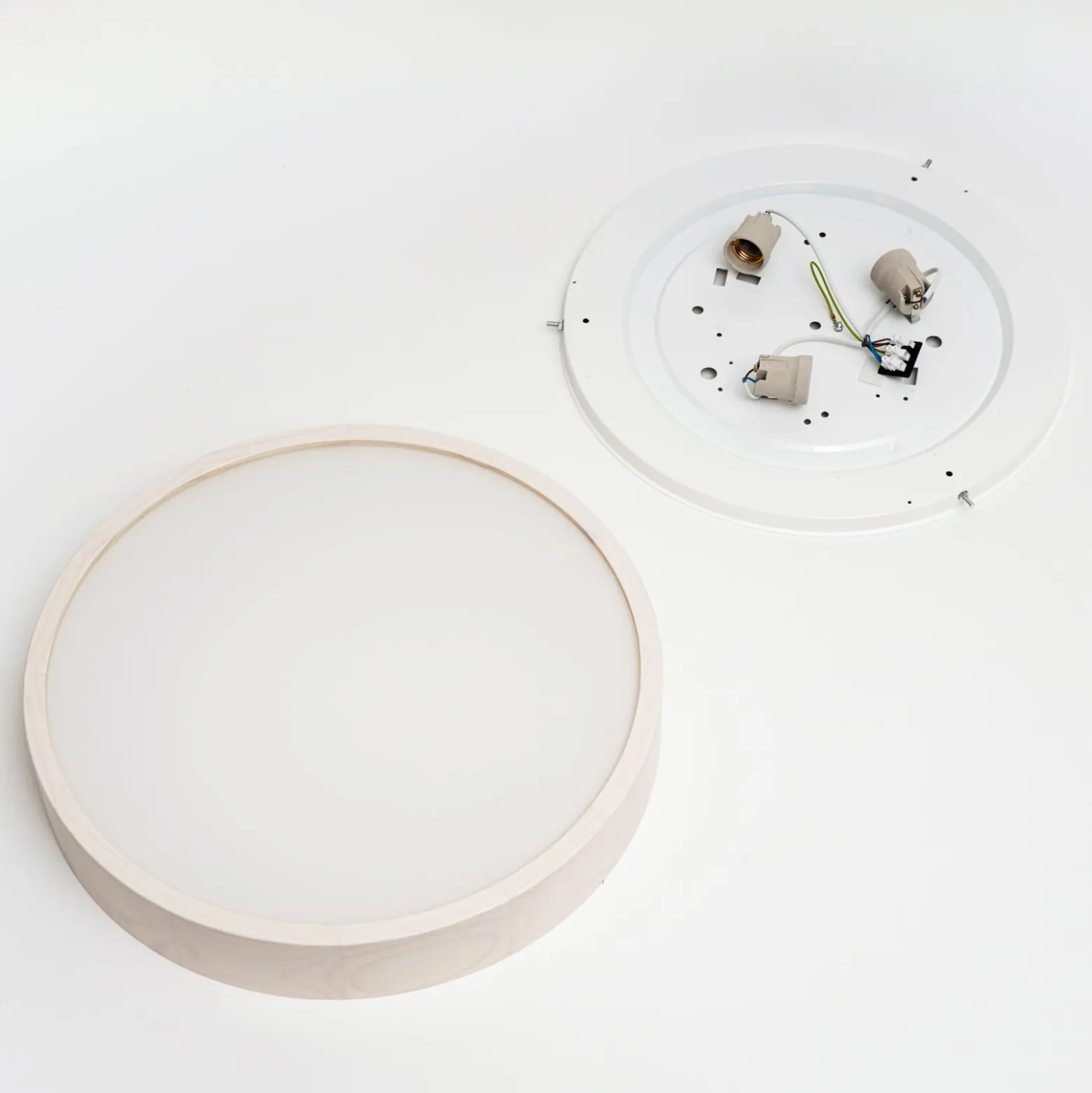 Envostar Kerio Deckenlampe, Ø 47 cm, weiß
