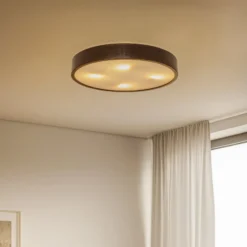 Envostar Kerio Deckenlampe, Ø 57,5 cm, wenge