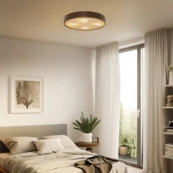 Envostar Kerio Deckenlampe, Ø 57,5 cm, wenge
