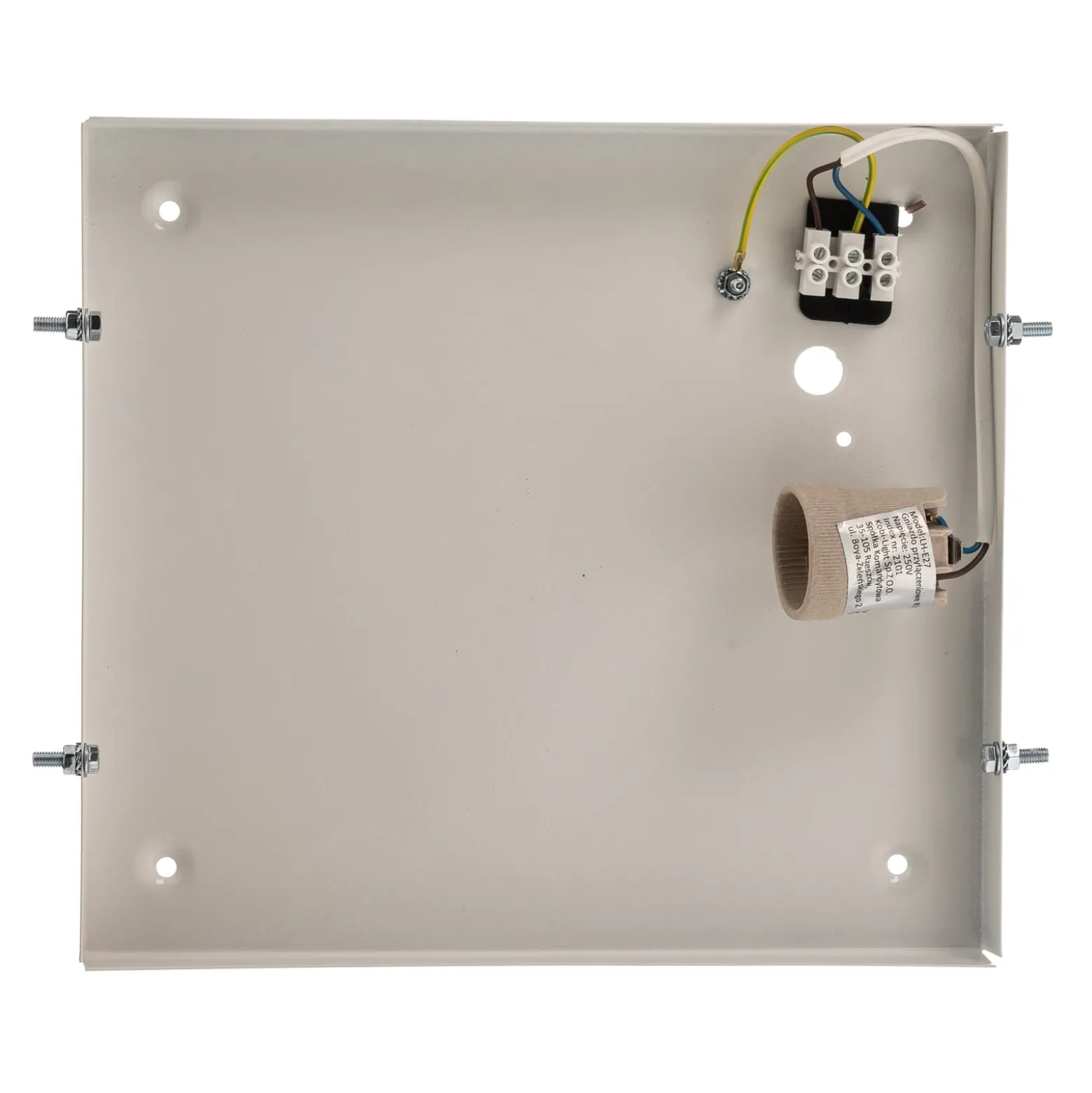 Envostar Kerio Deckenlampe 27,5x27,5cm eiche hell