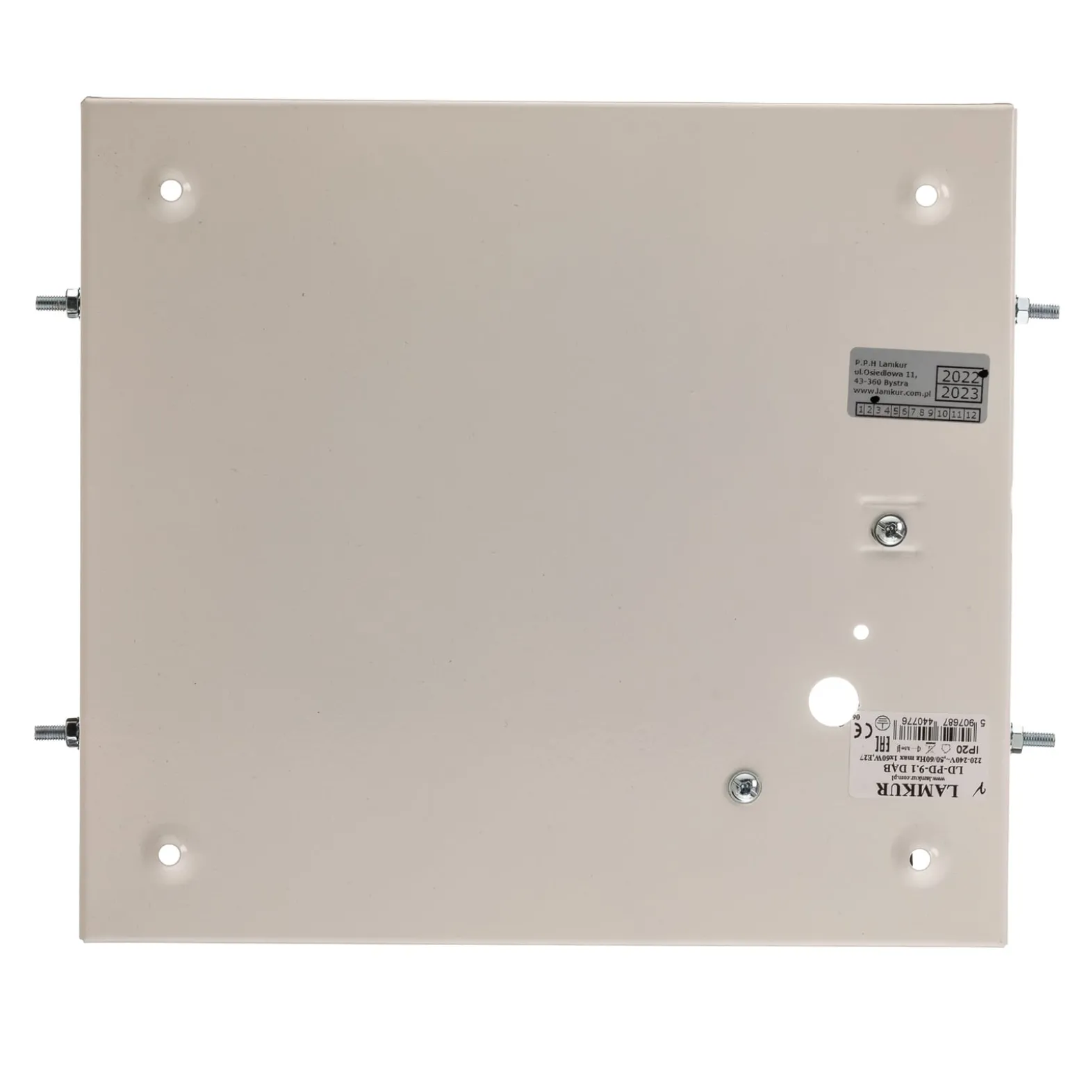 Envostar Kerio Deckenlampe 27,5x27,5cm eiche hell
