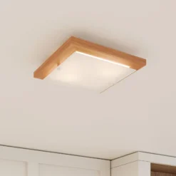 Envostar Kerio Deckenlampe 30x30cm kiefer rustikal