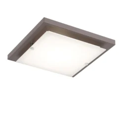 Envostar Kerio Deckenlampe, 30x30 cm, wenge