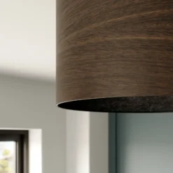 Envostar Veneer Deckenleuchte räuchereiche Ø 40cm