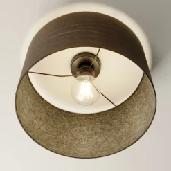 Envostar Veneer Deckenleuchte räuchereiche Ø 40cm
