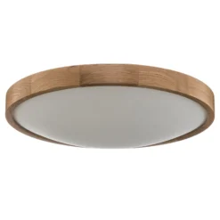 Envostar Zeus Deckenlampe aus Holz, eiche, Ø 47 cm
