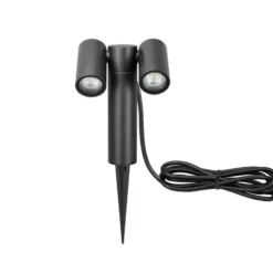 Erdspießstrahler CMD 9089, anthrazit, Länge 17 cm, IP65