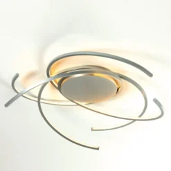 Escale Space - LED-Deckenleuchte, 55 cm, alu