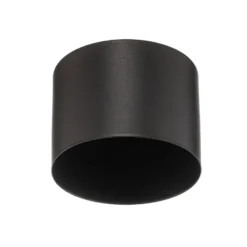 Euluna Deckenstrahler Chloe, schwarz, Ø 11,5 cm Stahl starr