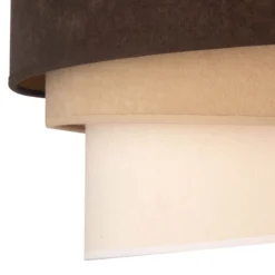 Euluna Devon Decke braun/beige/ecru/gold Ø45cm