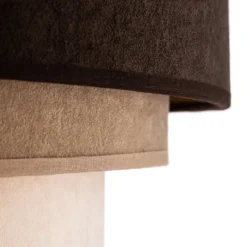 Euluna Devon Decke braun/beige/ecru/gold Ø45cm
