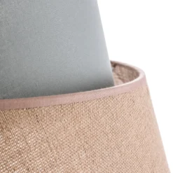Euluna Galaxy Soft Nature Hängeleuchte grau/braun