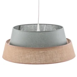 Euluna Galaxy Soft Nature Hängeleuchte grau/braun