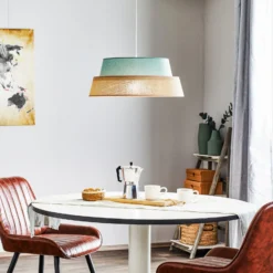Euluna Galaxy Soft Nature Hängeleuchte grau/braun
