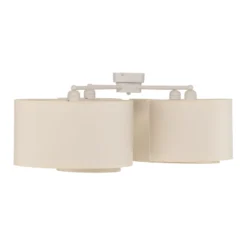Euluna Lodge Deckenleuchte, 4-flg., beige