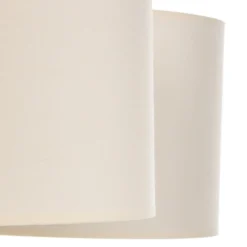 Euluna Lodge Deckenleuchte, 4-flg., beige