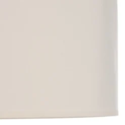 Euluna Roller Decke, Stoffschirm ecru, Ø 50 cm
