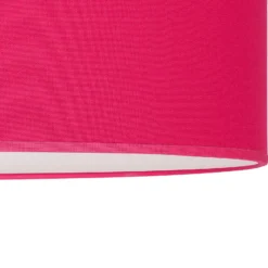 Euluna Roller Decke, Stoffschirm pink, Ø 50 cm