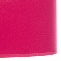 Euluna Roller Decke, Stoffschirm pink, Ø 50 cm