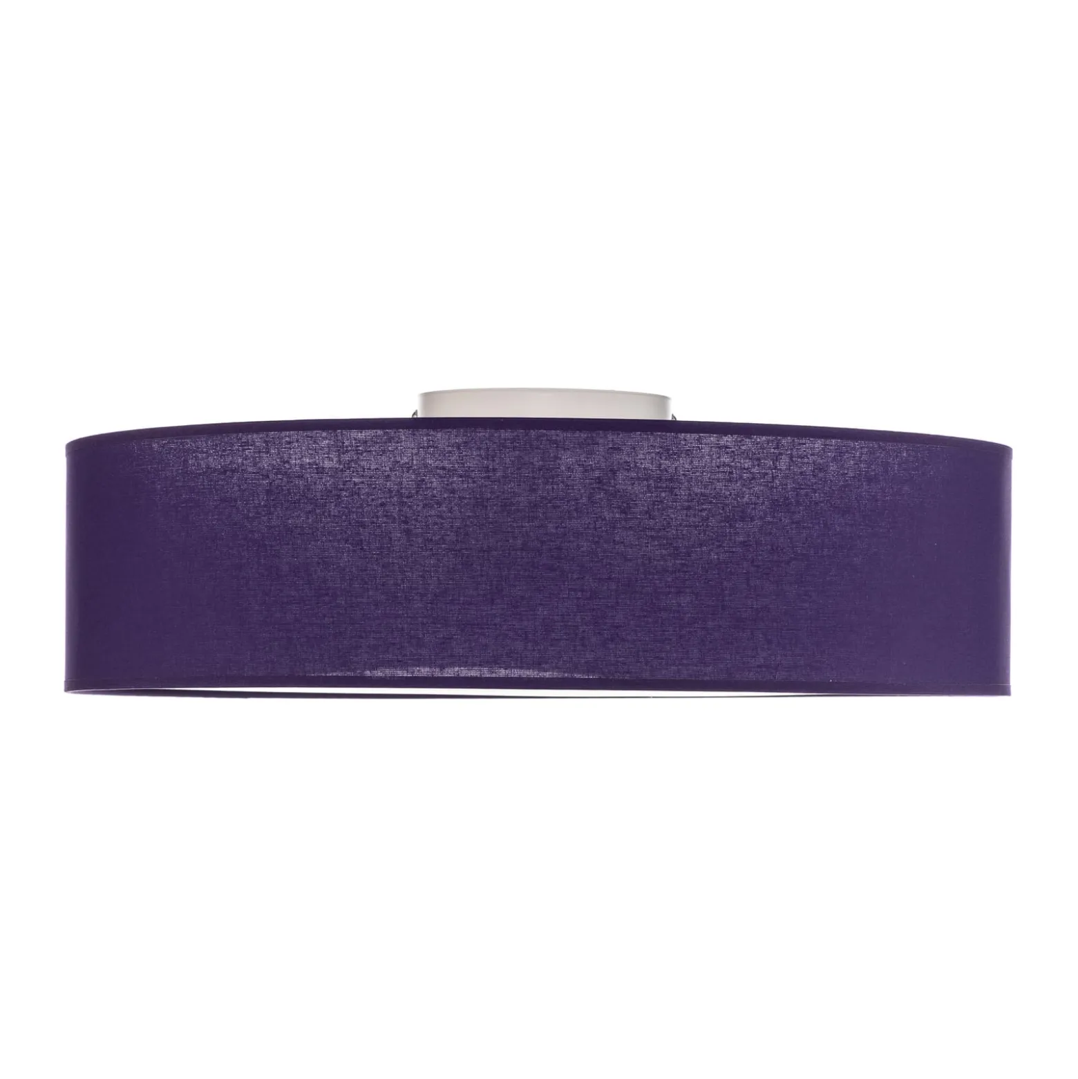 Euluna Roller Decke, Stoffschirm violett, Ø 50 cm