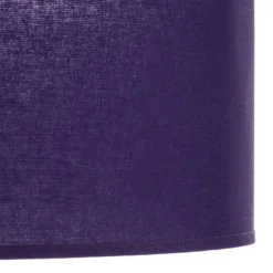 Euluna Roller Decke, Stoffschirm violett, Ø 50 cm