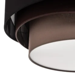 Euluna Trio Max, Ø60cm, schwarz/erde/cappuccino