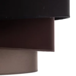 Euluna Trio Max, Ø60cm, schwarz/erde/cappuccino