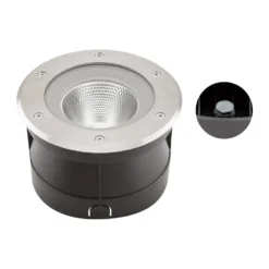 EVN Erizo LED-Bodeneinbaulampe Ø 22cm 24W