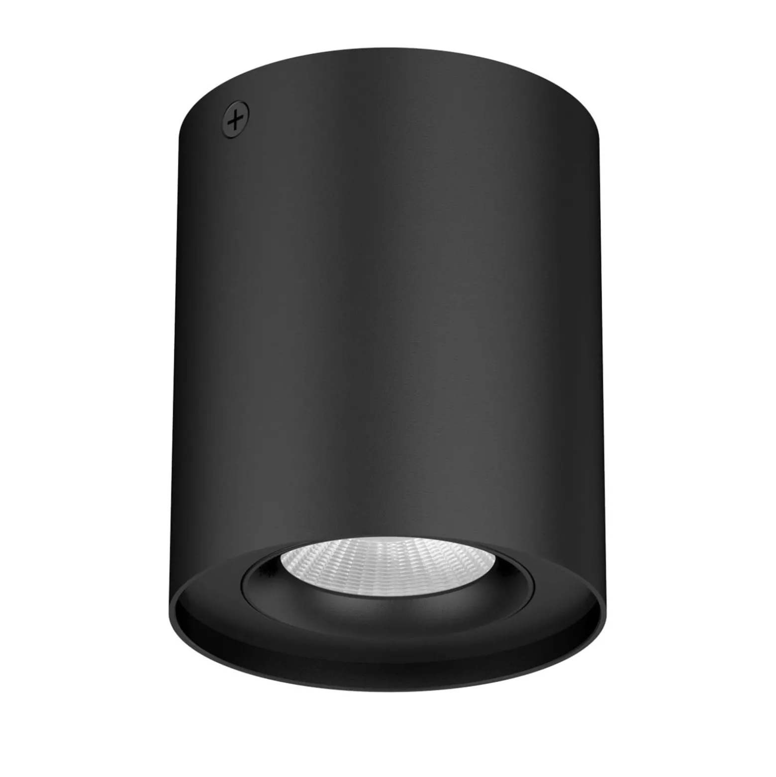 EVN Kardanus LED-Deckenleuchte Ø 9 cm, schwarz