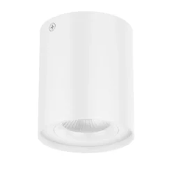 EVN Kardanus LED-Deckenleuchte Ø 9cm, weiß
