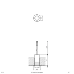 EVN LD3102 Einbauleuchte 12V IP68 Ø1,8cm 0,2W 830