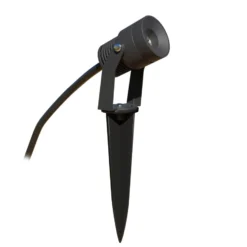 EVN Merlo LED-Gartenspot mit Erdspieß, 3.000K, 5W