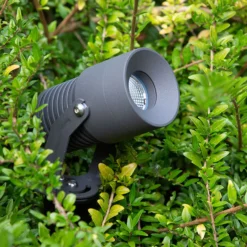 EVN Merlo LED-Gartenspot mit Erdspieß, 3.000K, 10W