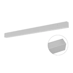 EVN Munus LED-Deckenleuchte silber 36 W