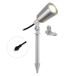 EVN PC6806 LED-Gartenspot, 12V, 2er-Set, 3.000 K