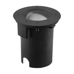 EVN Pentola LED-Bodeneinbaulampe Ø 18 cm anthrazit