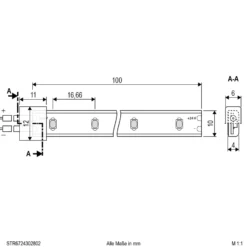 EVN STR6724 LED-Strip IP67 5m 24W 3.000K