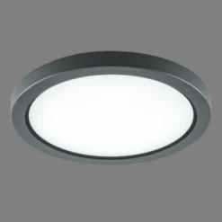 EVN Tectum LED-Außendeckenleuchte rund mit Glas