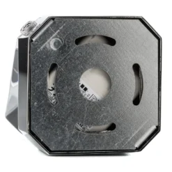 Fabbian Tripla - LED-Kristall-Deckenleuchte, alu