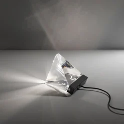 Fabbian Tripla - LED-Tischleuchte, anthrazit