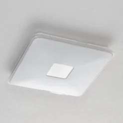 Fernbedienbare, eckige LED-Deckenleuchte Samurai