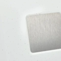 Fernbedienbare, eckige LED-Deckenleuchte Samurai
