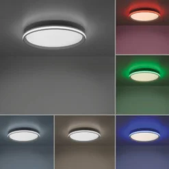 Fernbedienbare LED-Deckenlampe Galactica RGB/CCT