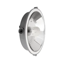 Feuchtraumlampe Sotano Retro, grau, Ø 18 cm, Kunststoff IP44