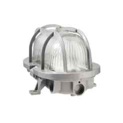 Feuchtraumlampe Sotano Retro grau 19 x 12 cm IP44 Kunststoff