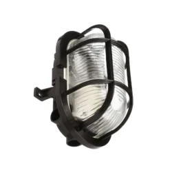 Feuchtraumlampe Sotano Retro, schwarz, 19 x 12 cm, IP44