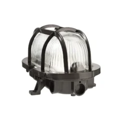 Feuchtraumlampe Sotano Retro, schwarz, 19 x 12 cm, IP44