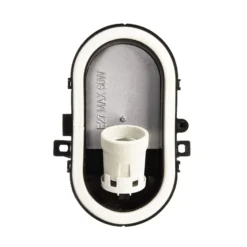 Feuchtraumlampe Sotano Retro, schwarz, 19 x 12 cm, IP44