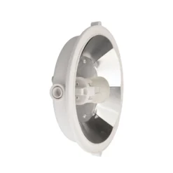 Feuchtraumlampe Sotano Retro, weiß, Ø 18 cm, Kunststoff IP44